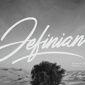 Jefinian Script Font