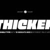 Thicker Font Family